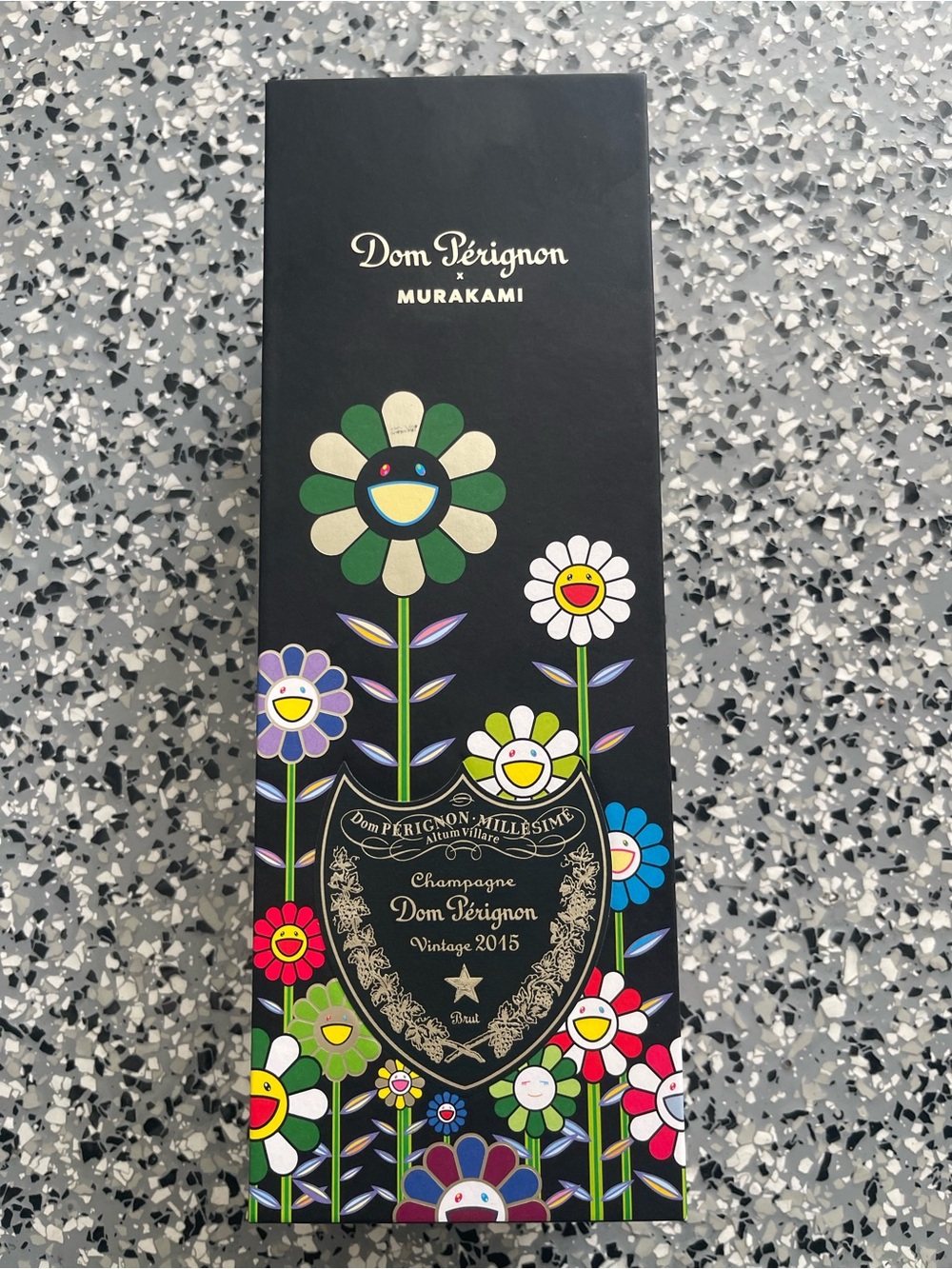 Dom Perignon - Limited Edition by Takashi Murakami 2015 Empty Box Only Artwork
